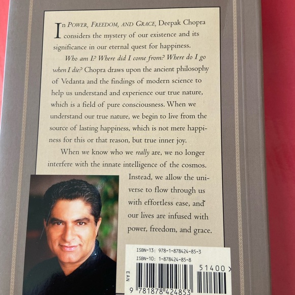 Book- power freedom grace- Deepak chopra - Picture 2 of 2